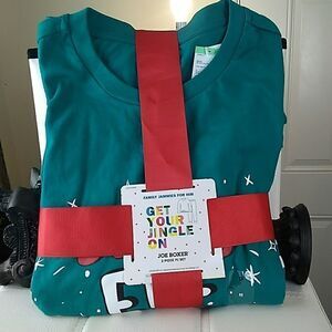 Joe Boxer 2 piece "DADDY ELF" PJ set